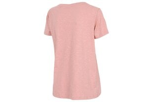 Женская футболка 4F розовая (размер M) - новинка! цена и информация | Футболка женская | kaup24.ee