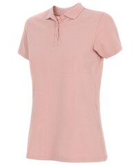 Женская футболка 4F Polo H4Z22, розовая, размер S H4Z22_TSD355_JASNY_ROZ_S цена и информация | Женские футболки | kaup24.ee