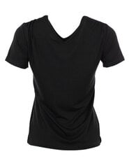 Женская черная блузка больших размеров цена и информация | Женские футболки | kaup24.ee