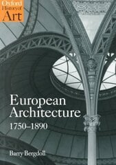 European Architecture 1750-1890 hind ja info | Arhitektuuriraamatud | kaup24.ee