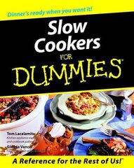 Slow Cookers For Dummies цена и информация | Книги рецептов | kaup24.ee