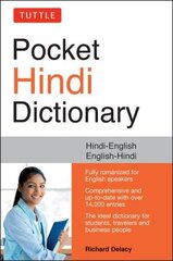 Tuttle Pocket Hindi Dictionary: Hindi-English English-Hindi (Fully Romanized) hind ja info | Võõrkeele õppematerjalid | kaup24.ee