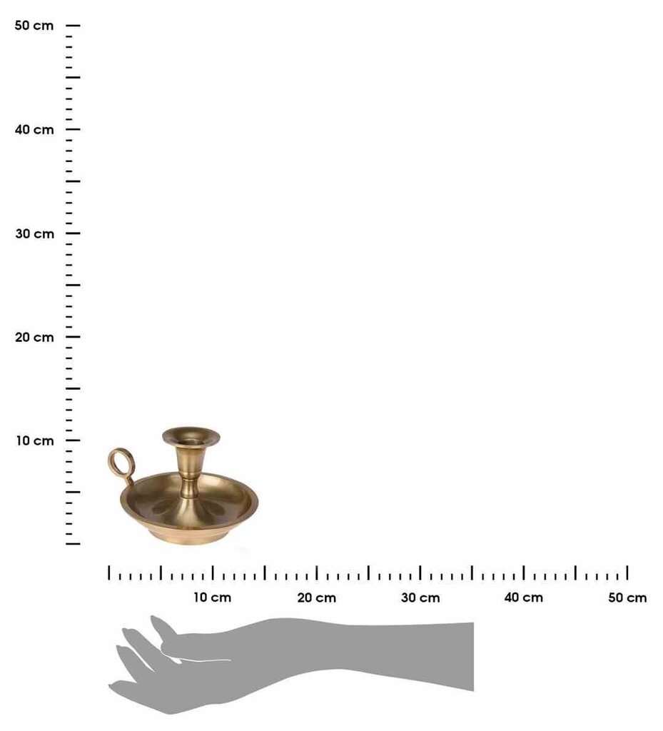 Küünlajalg retro, 13 cm hind ja info | Küünlad, küünlajalad | kaup24.ee