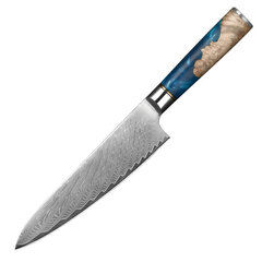 Нож поварской Vinox, 18,8 см, синяя рукоятка цена и информация | Ножи и аксессуары для них | kaup24.ee