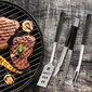 Grillitööriistade komplekt, 3 tk цена и информация | Grillitarvikud ja grillnõud | kaup24.ee