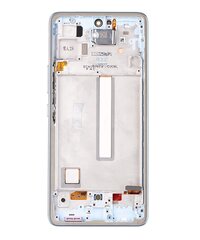 LCD display +Touch Unit + Front Cover Samsung A536B Galaxy A53 5G Awesome Blue (Service Pack) цена и информация | Запчасти для телефонов и инструменты для их ремонта | kaup24.ee