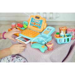 Детская игровая касса с аксессуарами Woopie, желтая цена и информация | Игрушки для девочек | kaup24.ee