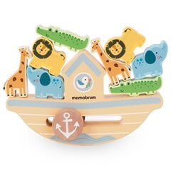 Balansująca łódka - drewniana gra zręcznościowa цена и информация | Игрушки для малышей | kaup24.ee
