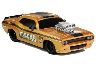 Kaugjuhitav auto 1:16 R/C Pilot 27, kuld hind ja info | Poiste mänguasjad | kaup24.ee