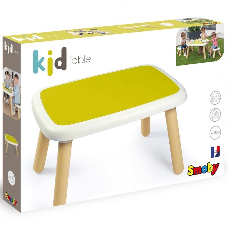 Laste laud, roheline Smoby hind ja info | Laste lauad ja toolid | kaup24.ee