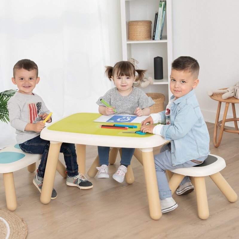 Laste laud, roheline Smoby hind ja info | Laste lauad ja toolid | kaup24.ee