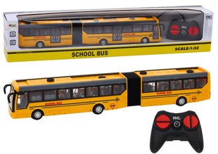 Школьный автобус с дистанционным управлением, желтый  цена и информация | Игрушки для мальчиков | kaup24.ee