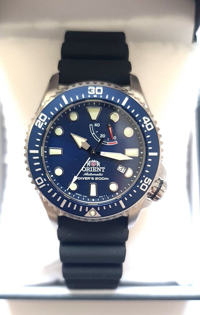 Käekell meestele Orient Triton Automatic Power Reserve Diver 40N5-UAAO B960138 hind ja info | Meeste käekellad | kaup24.ee