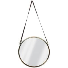 элегантное настенное зеркало в металлической раме цвета старого золота цена и информация | Зеркала | kaup24.ee