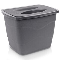 контейнер для мусора, 4,5 л, серый цена и информация | Мусорные баки | kaup24.ee