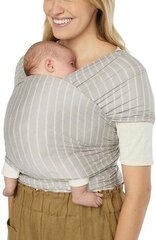 Переноска для детей Ergobaby Aura Knit, grey stripes цена и информация | Слинги, эргорюкзаки | kaup24.ee