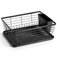Подставка для посуды, черная цена и информация | Столовые и кухонные приборы | kaup24.ee