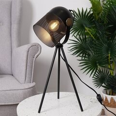настольная лампа, черная - 45 см цена и информация | Настольные лампы | kaup24.ee