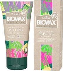 Скраб для кожи головы Lbiotica Biovax Botanic peeling, 125 мл цена и информация | Маски, масла, сыворотки | kaup24.ee