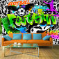 Fototapeet - Football Graffiti hind ja info | Fototapeedid | kaup24.ee