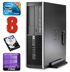 Defektiga toode. HP 8100 Elite SFF i5-650 8GB 500GB DVD WIN10Pro hind ja info | Defektiga tooted | kaup24.ee