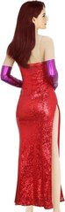 Женский костюм платье Jessica Rabbit Dayincar, красный цена и информация | Платья | kaup24.ee