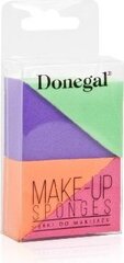 Треугольные спонжи для макияжа Donegal, 4 шт. 4305 цена и информация | Кисти для макияжа, спонжи | kaup24.ee