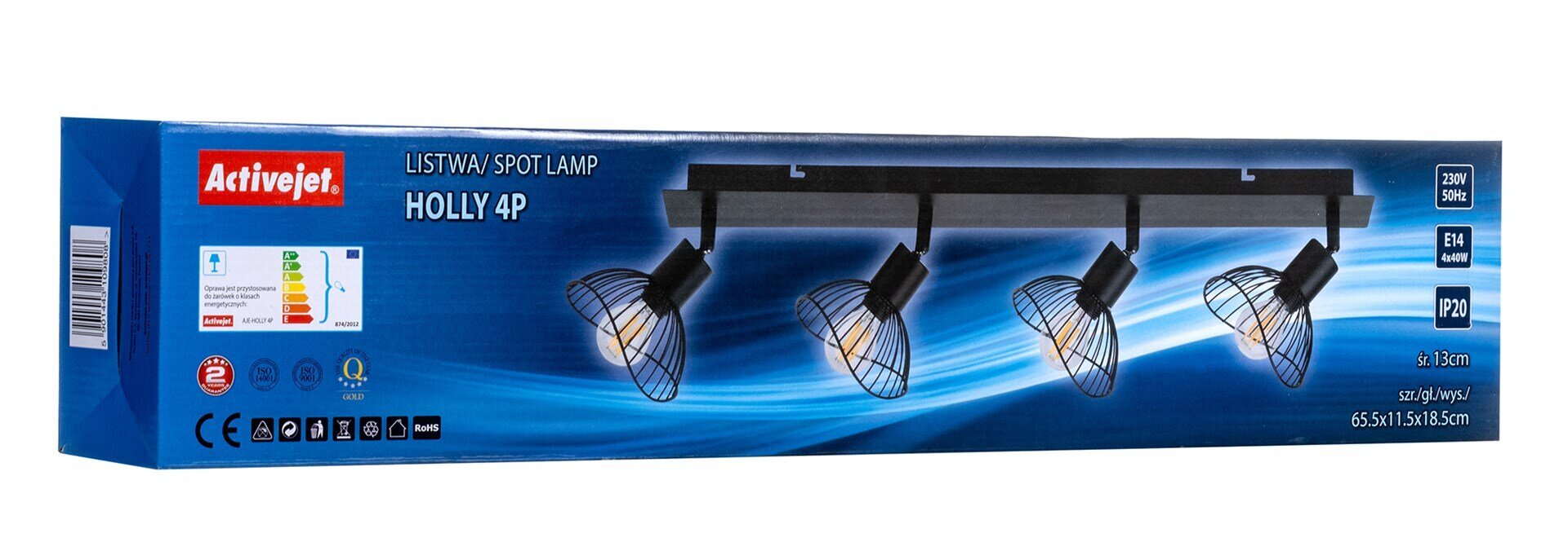 Activejet AJE-HOLLY 4P laelamp hind ja info | Rippvalgustid | kaup24.ee