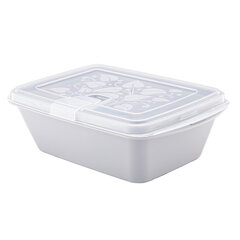 mikrolaineahjudes kasutatav tõukekonteiner 1,6 l цена и информация | Посуда для хранения еды | kaup24.ee