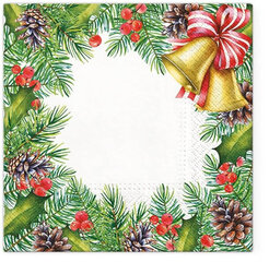 KPL.20 SERWETEK PAPIEROWYCH 33X33CM BN (TL836000) цена и информация | Скатерти, салфетки | kaup24.ee