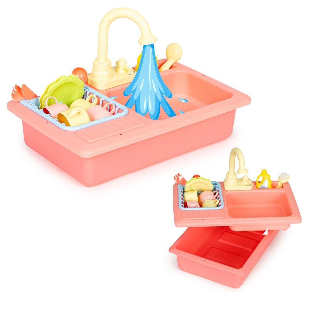 Köögivalamu kraaniga, 12 tk, roosa hind ja info | Tüdrukute mänguasjad | kaup24.ee