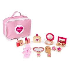 Laste kosmeetikakott aksessuaaridega, roosa, 10 tk hind ja info | Tüdrukute mänguasjad | kaup24.ee