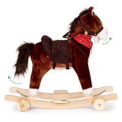 Kiikhobu Horse Ecotoys, pruun hind ja info | Imikute mänguasjad | kaup24.ee