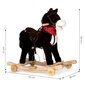 Kiikhobu Horse Ecotoys, pruun цена и информация | Imikute mänguasjad | kaup24.ee