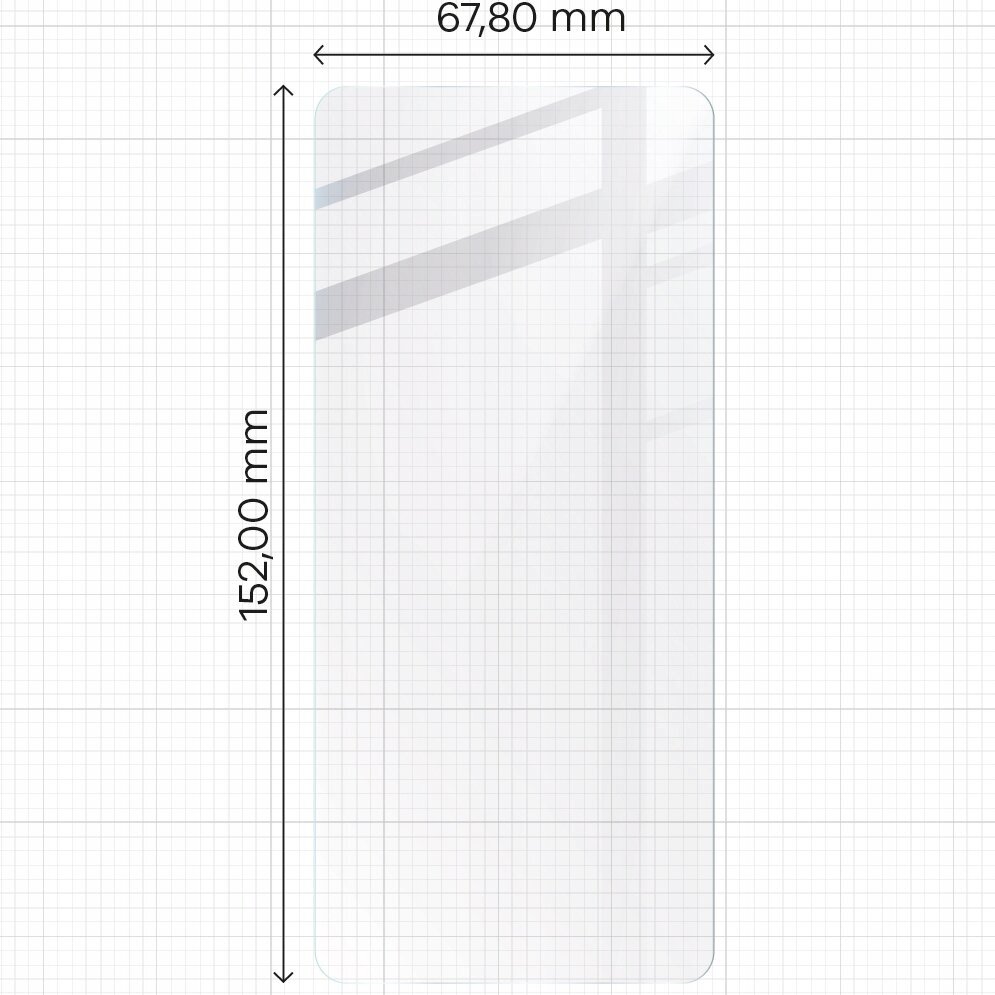 Bizon Glass Clear 2 цена и информация | Ekraani kaitsekiled | kaup24.ee