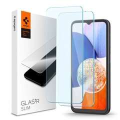 Spigen Glas.tR Slim tempered glass for Samsung Galaxy A15 4G | 5G | A25 5G - 2 pcs. цена и информация | Защитные пленки для телефонов | kaup24.ee