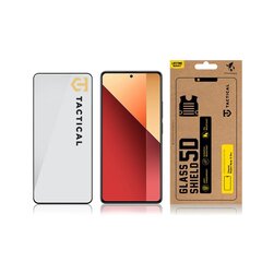 Tactical Glass Shield 5D for Xiaomi Redmi Note 13 Pro 4G|5G Black цена и информация | Защитные пленки для телефонов | kaup24.ee