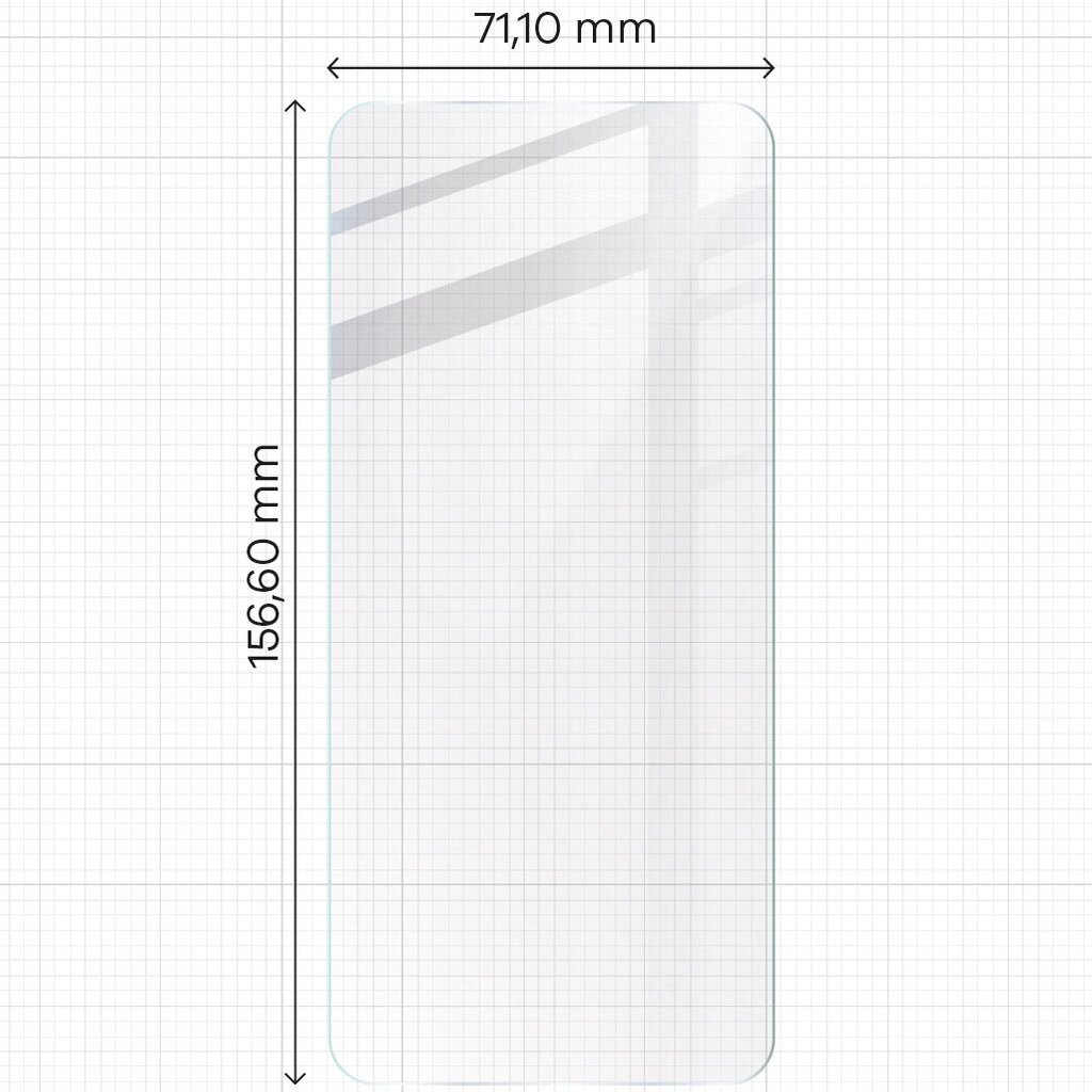 Bizon Glass Clear 2 hind ja info | Ekraani kaitsekiled | kaup24.ee