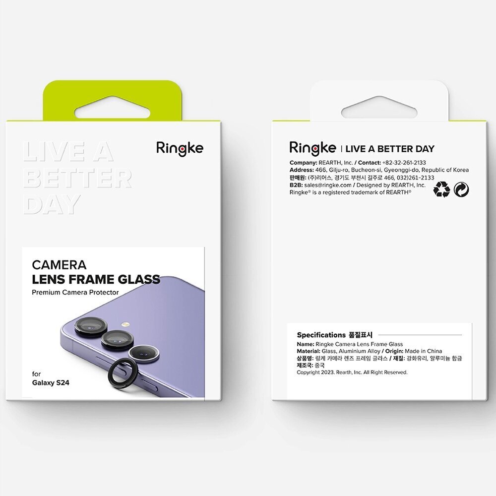Ringke Lens Frame цена и информация | Ekraani kaitsekiled | kaup24.ee