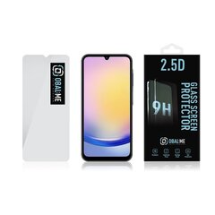 OBAL:ME 2.5D Glass Screen Protector for Samsung Galaxy A25 5G Clear цена и информация | Защитные пленки для телефонов | kaup24.ee