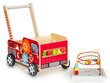 Puidust tegevuskeskus Ecotoys, punane hind ja info | Imikute mänguasjad | kaup24.ee