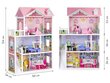 Puidust nukumaja mööbliga XXL Ecotoys hind ja info | Tüdrukute mänguasjad | kaup24.ee