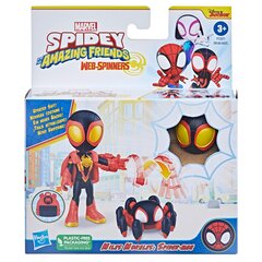 Figuur Hasbro Spiderman Spidey and his Amazing friends Web Spinners цена и информация | Развивающий мелкую моторику - кинетический песок KeyCraft NV215 (80 г) детям от 3+ лет, бежевый | kaup24.ee