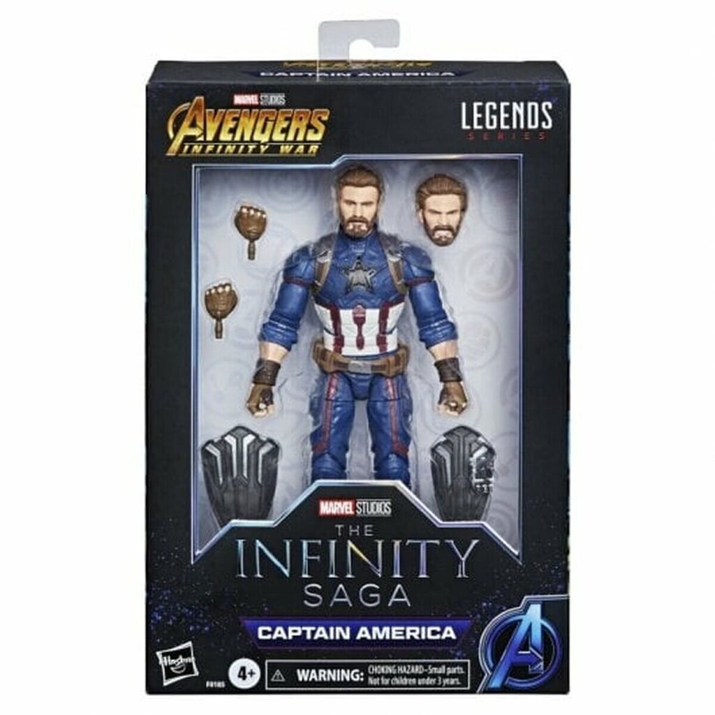 Figuur Hasbro Captain America Marvel Legends hind ja info | Poiste mänguasjad | kaup24.ee