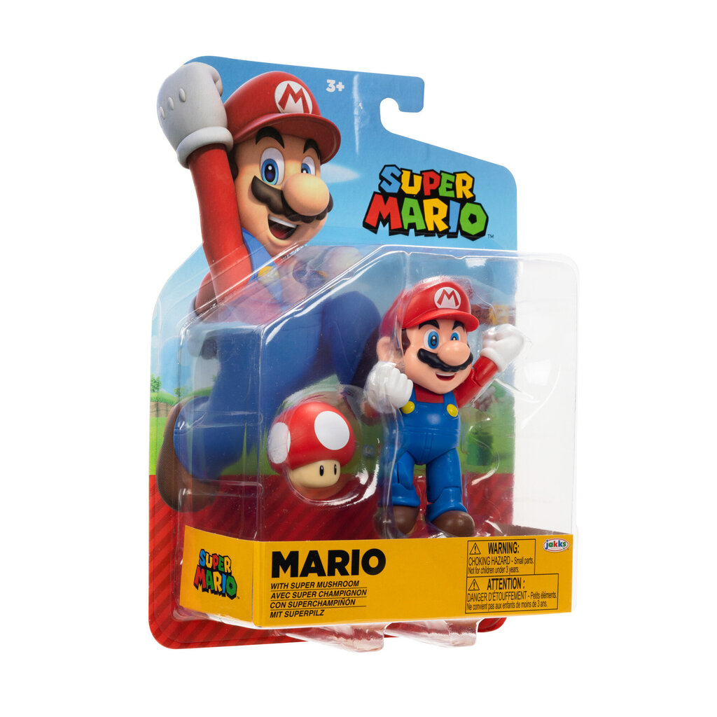 Figuur Jakks Pacific Super Mario, 10 cm hind ja info | Poiste mänguasjad | kaup24.ee