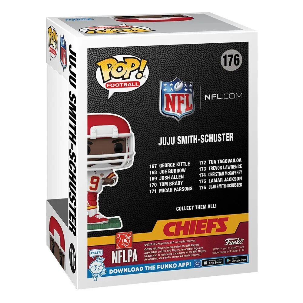 Figuur NFL POP! JuJu Smith-Schuster, 9 cm hind ja info | Poiste mänguasjad | kaup24.ee