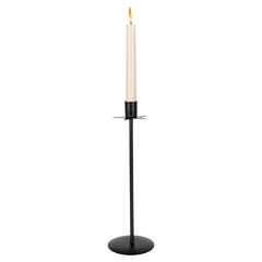 Küünlajalg, must, 28 cm цена и информация | Подсвечники, свечи | kaup24.ee