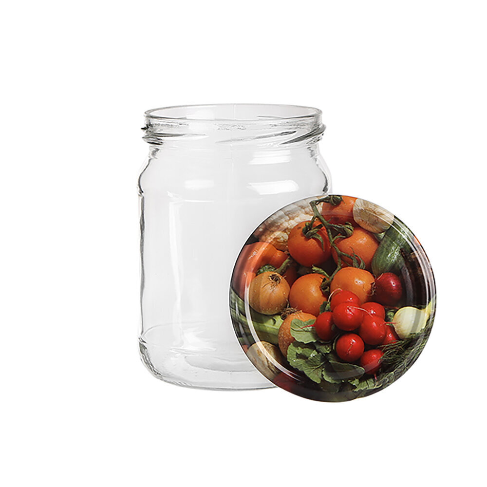 Prillide komplekt 520 ml., 6 tk. kaantega hind ja info | Hoidistamiseks | kaup24.ee