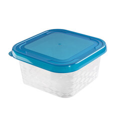 квадратный пищевой контейнер 16,2х16,2см 1,25л цена и информация | Посуда для хранения еды | kaup24.ee