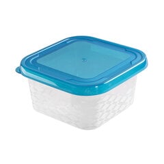 квадратная коробка для продуктов 13,9x13,9см 0,8л цена и информация | Посуда для хранения еды | kaup24.ee